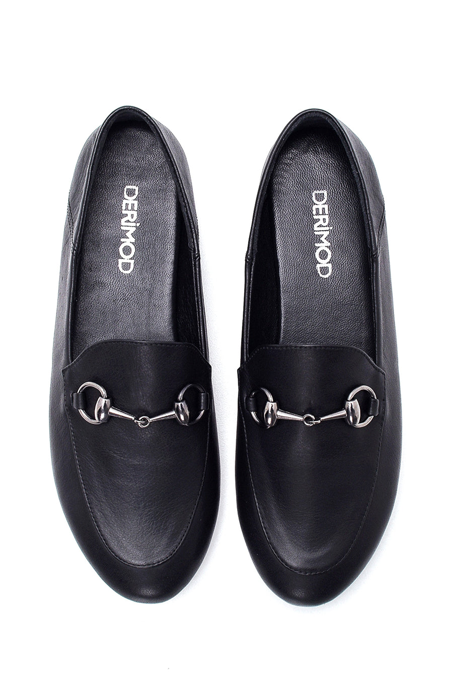 Women's Leather Buckle Loafer
