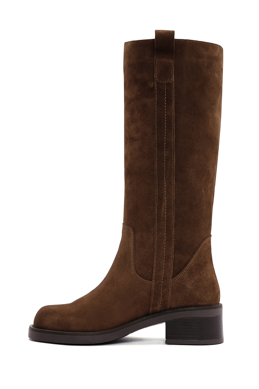 Women's Brown Suede Leather Boots