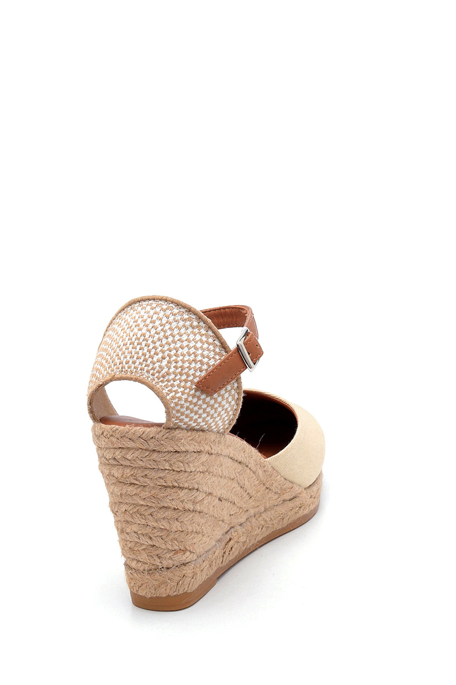 Kadın Kumaş Detaylı Espadril