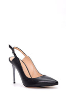 Women's Heeled Leather Shoes | Derimod