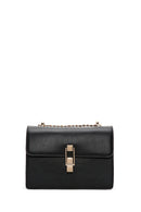 Women's Black Long Chain Strap Crossbody Bag | Derimod