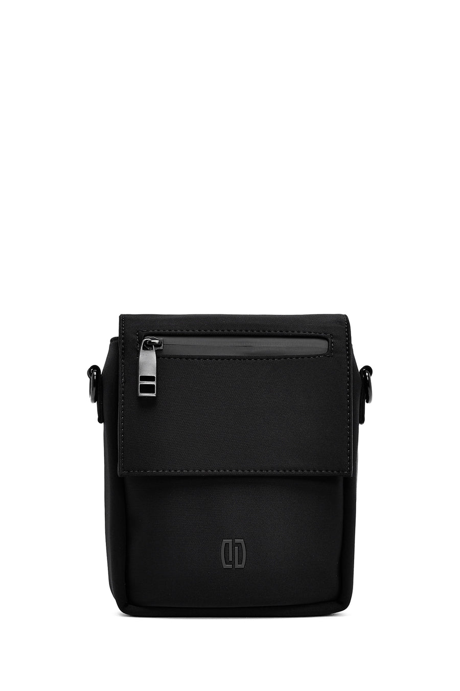Men's Black Mini Messenger Bag
