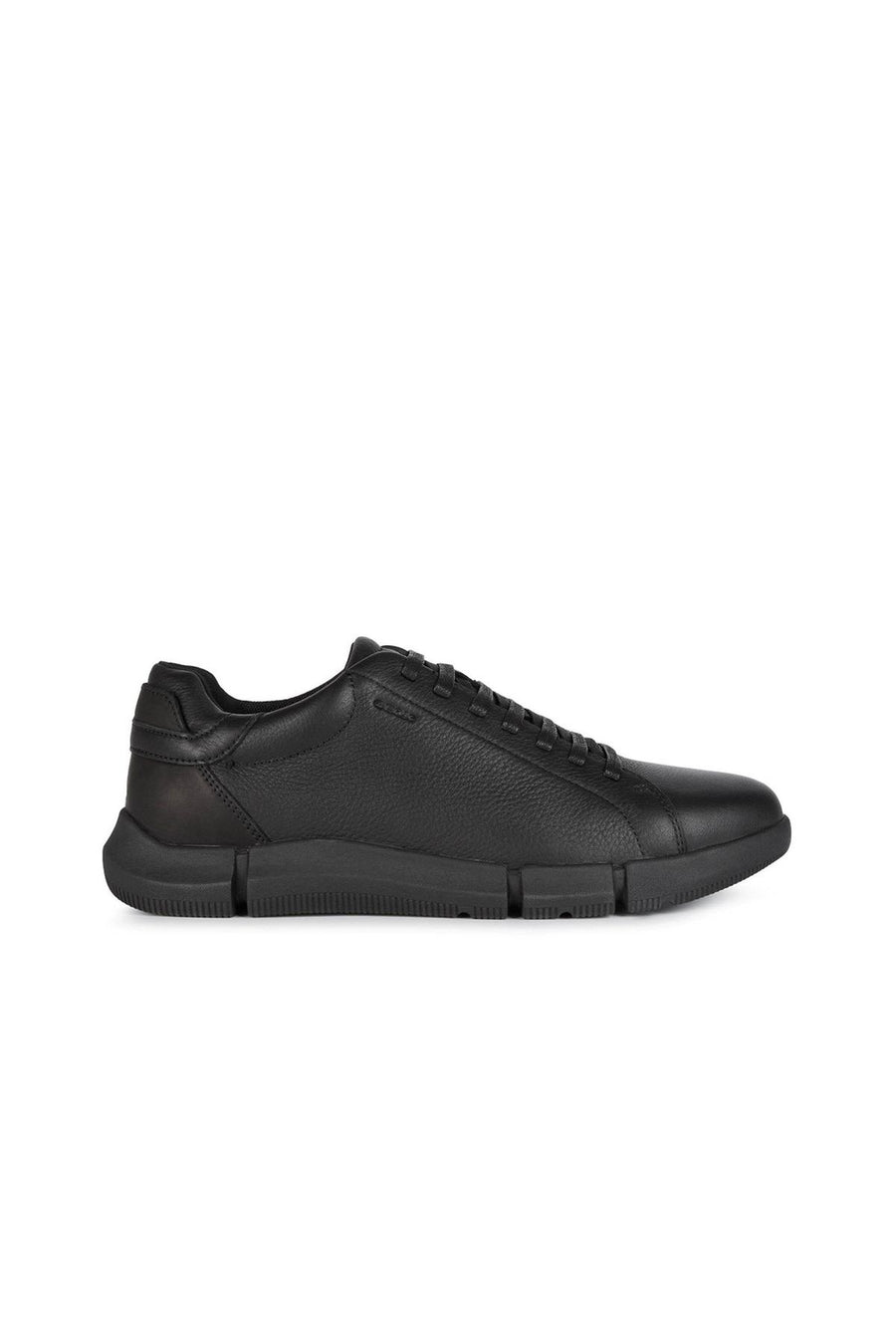 Geox Men's Black Adacter Leather Sneaker U26FFA00046C9997 | Derimod
