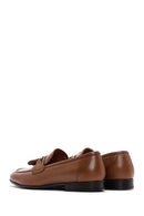 Men's Brown Leather Tasseled Classic Loafer | Derimod