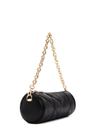 Women's Black Long Strap Quilted Shoulder Bag | Derimod