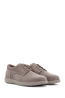 Men's Mink Lace-Up Nubuck Leather Casual Shoes | Derimod