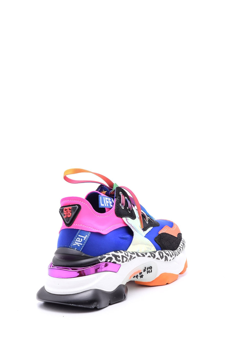 Women's Colorful High-Sole Sneaker