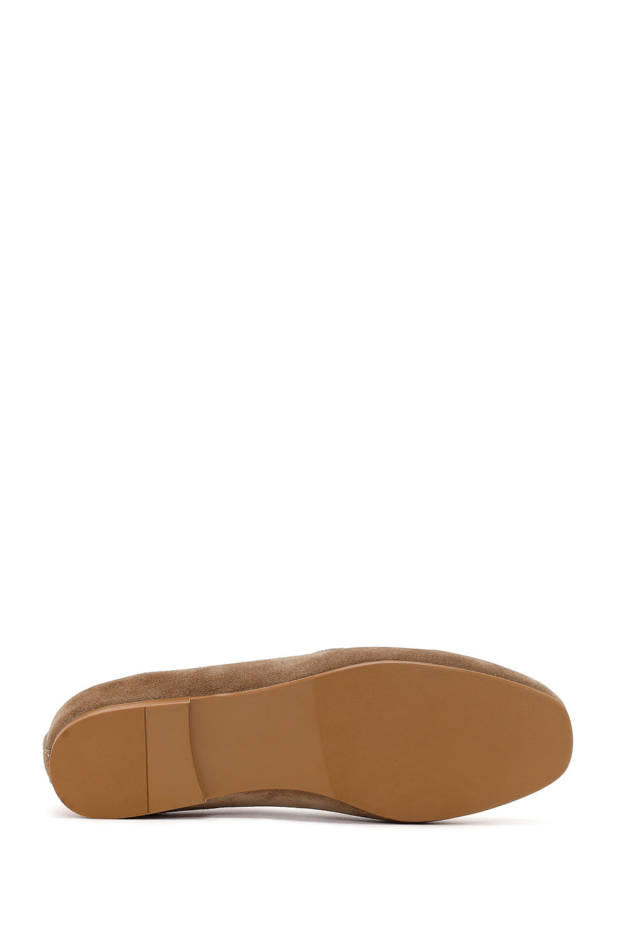 Women's Mink Suede Leather Loafer with Buckle