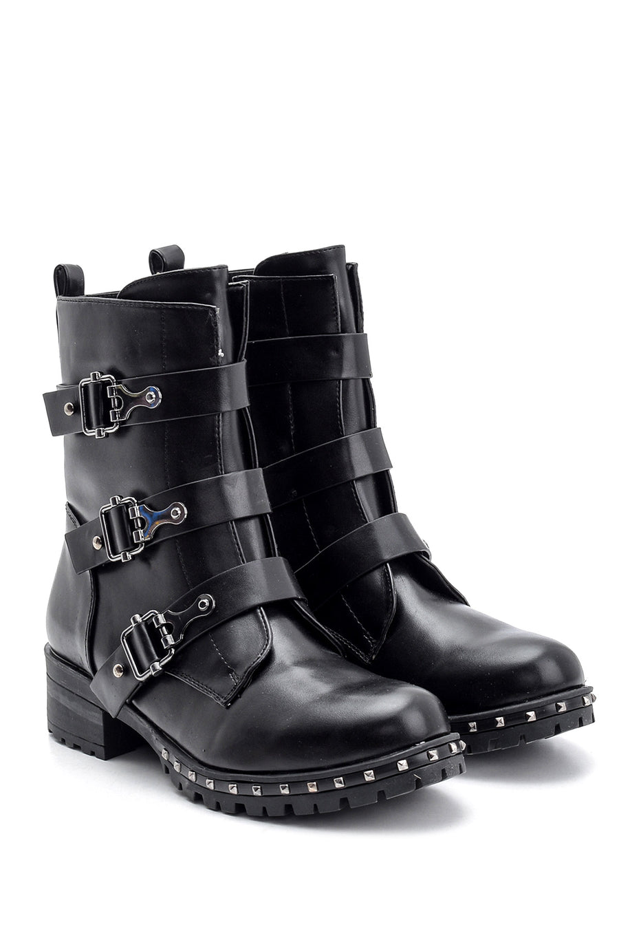 Women's Studded Detailed Boots