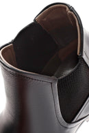 Men's Black Leather Chelsea Boots | Derimod