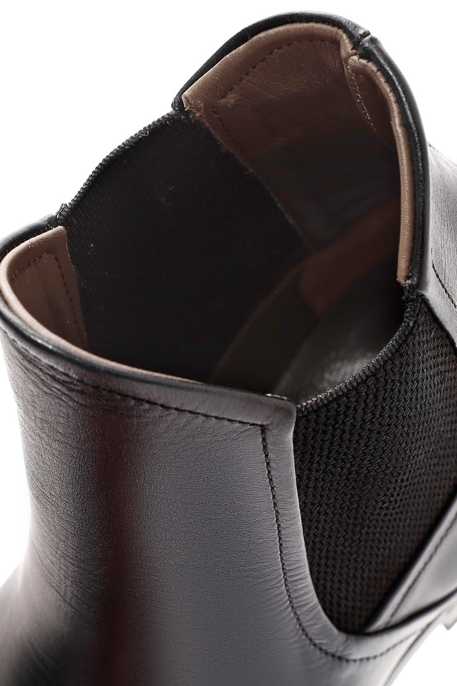 Men's Black Leather Chelsea Boots