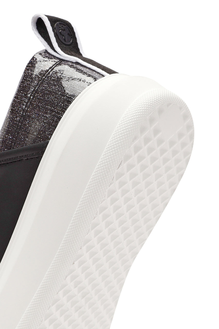 ACBC x Derimod Kadın Siyah Bağcıklı Kalın Tabanlı Sneaker