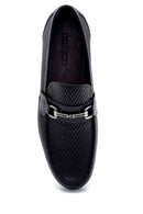 Men's Leather Printed Loafer | Derimod