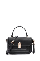 Women's Black Long Strap Mini Crossbody Bag | Derimod