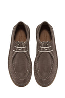 Men's Mink Lace-Up Suede Leather Casual Shoes | Derimod