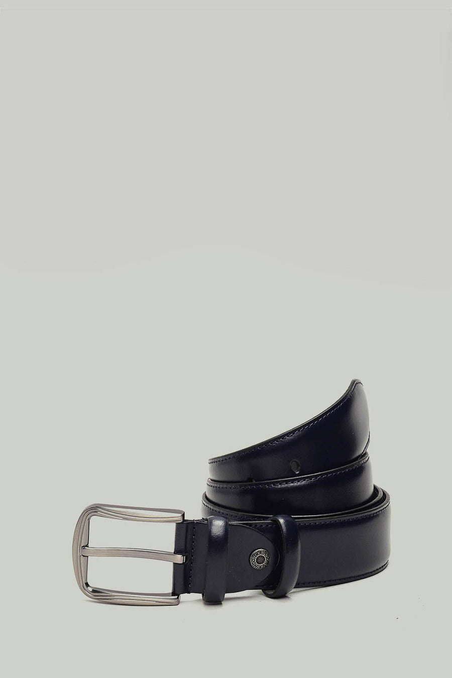 
Men's Navy Blue Leather Belt
 18SAD1204418 | Derimod