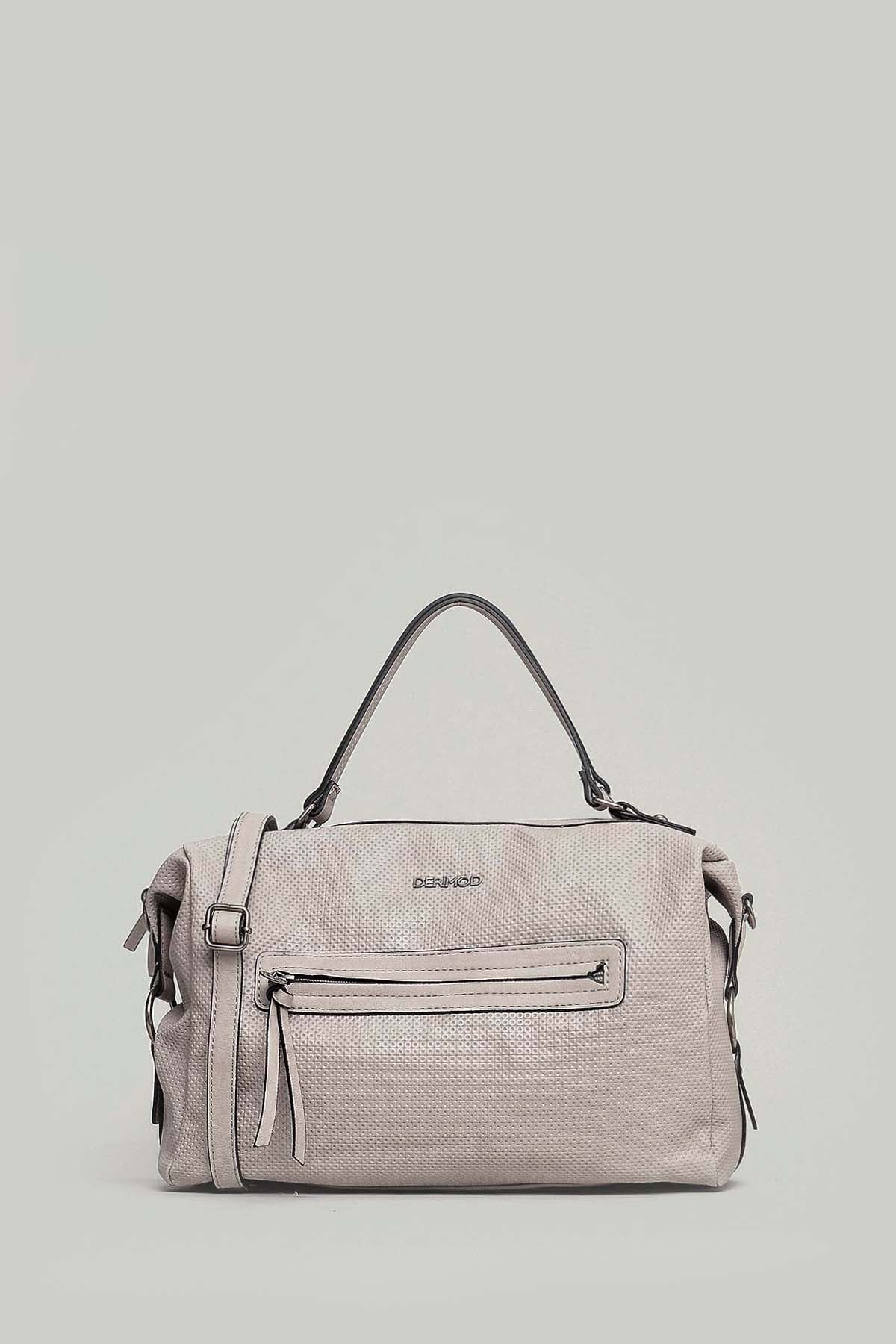 Kadın Gri Suni Deri Çanta 18SBD275414 | Derimod