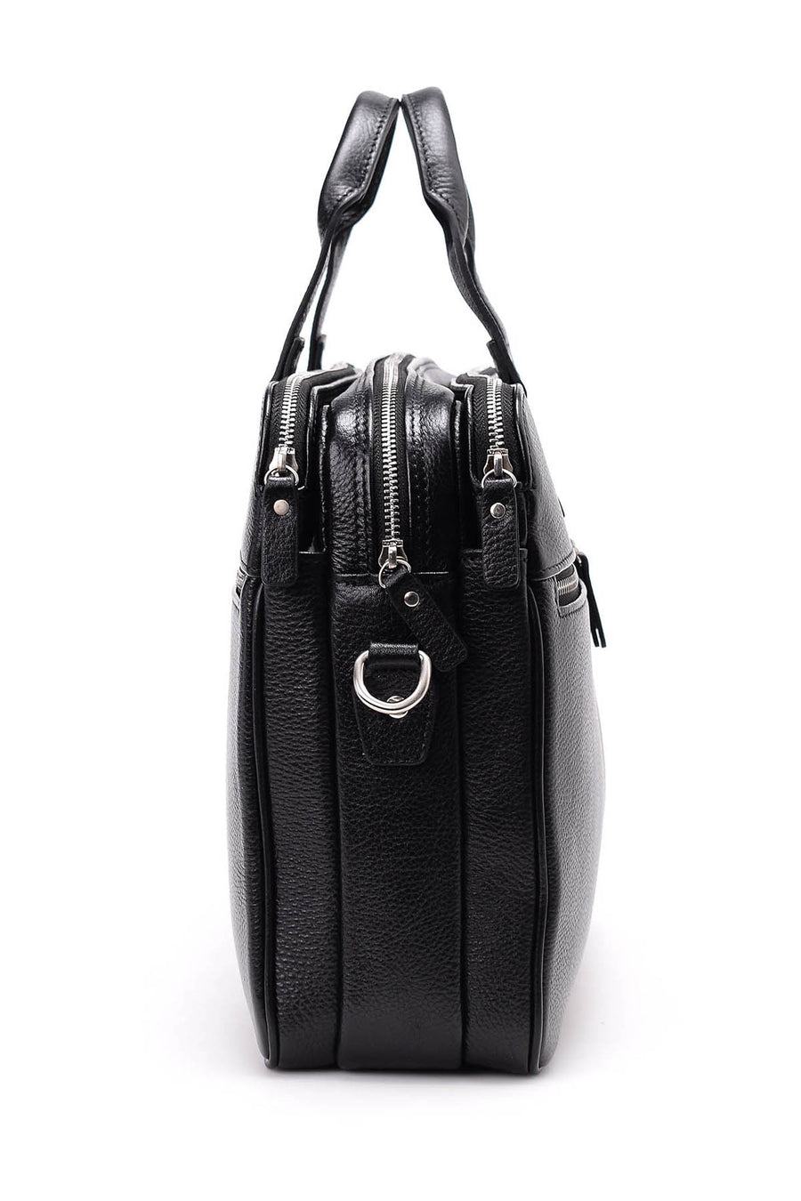 Men's Black Leather Bag