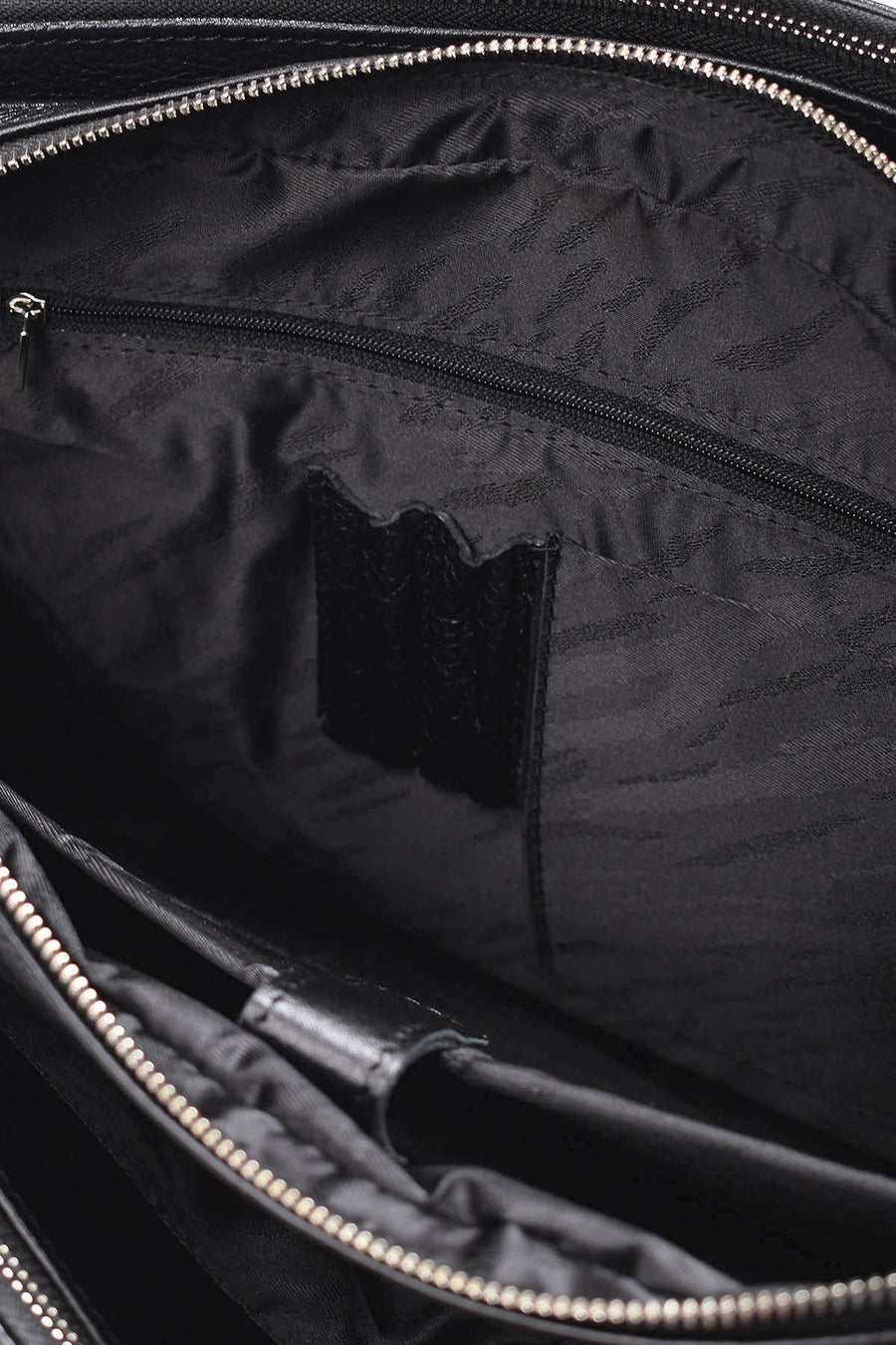 Men's Black Leather Bag