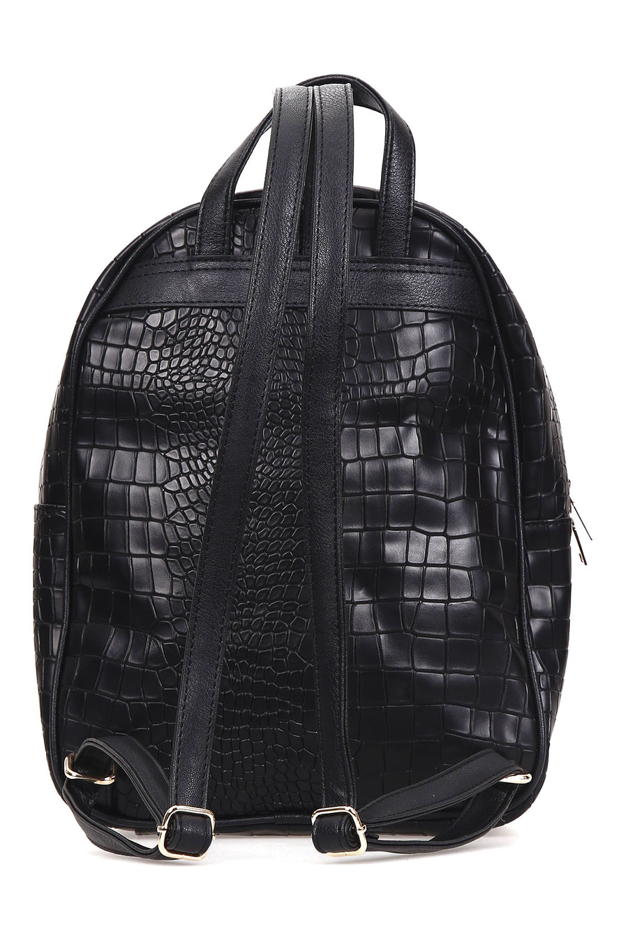 Women's Crocodile Patterned Backpack