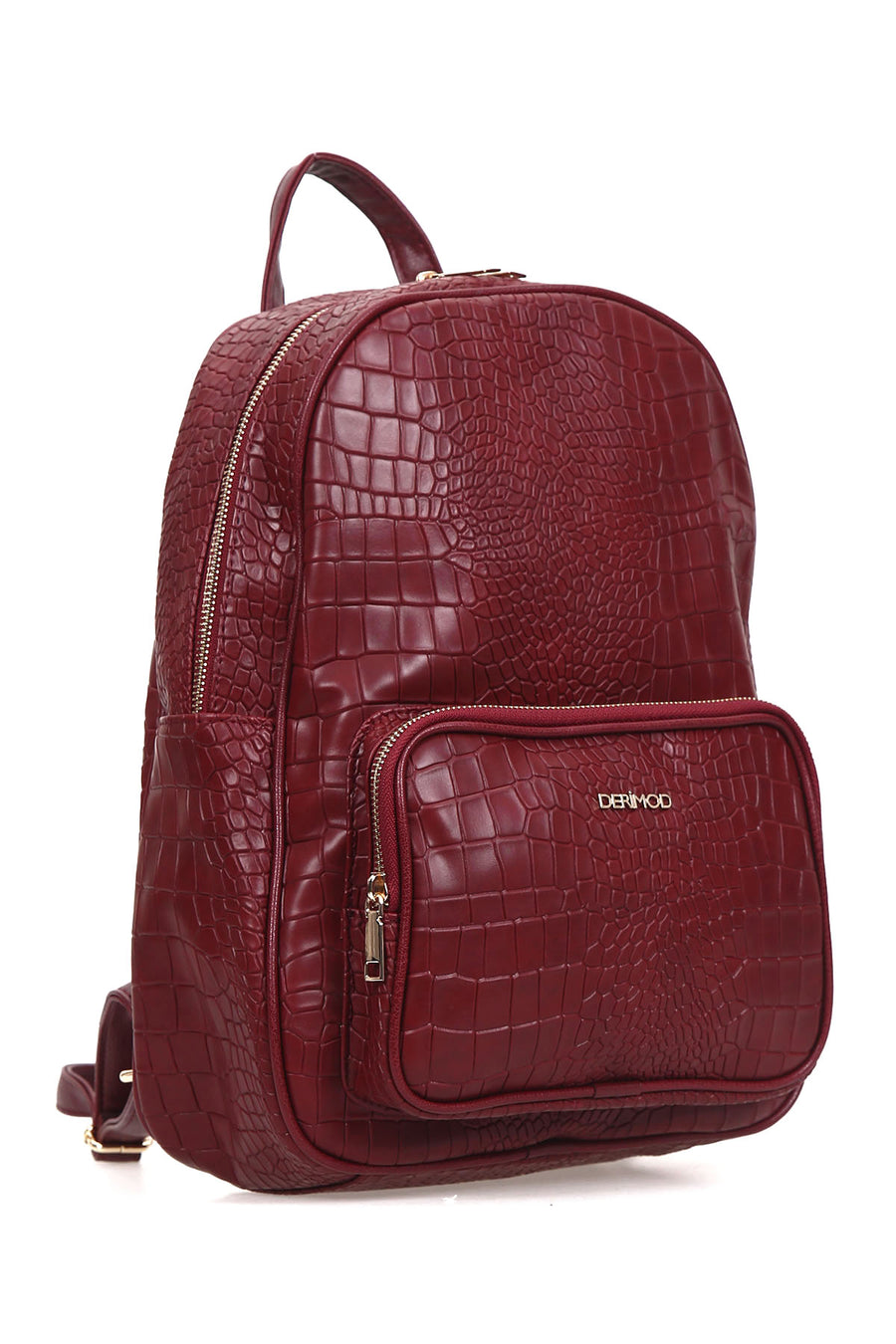 Women's Crocodile Patterned Backpack