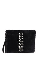 Kadın İncili Peluş Poryföy Çanta | Derimod