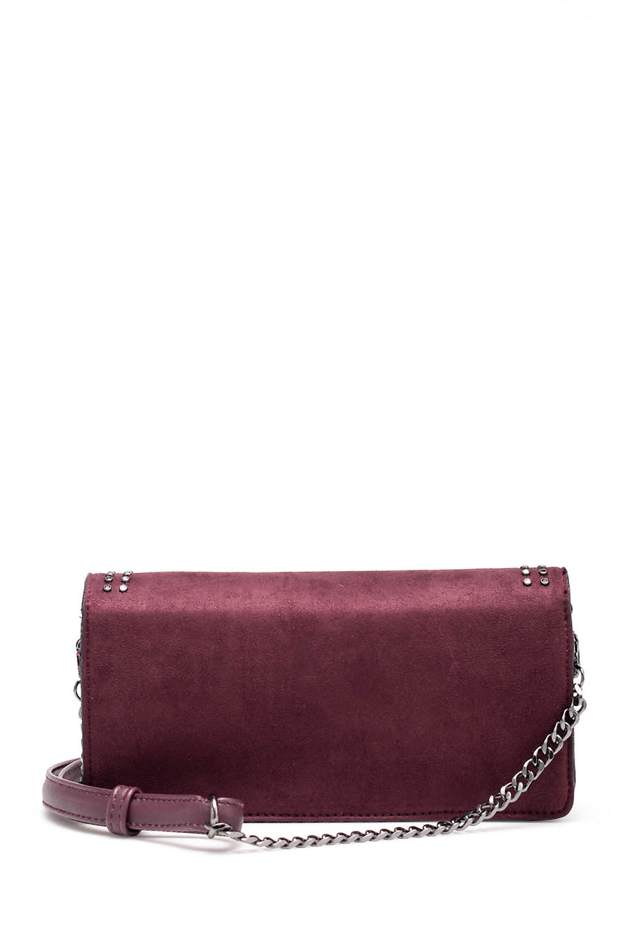 Women's Studded Suede Bag