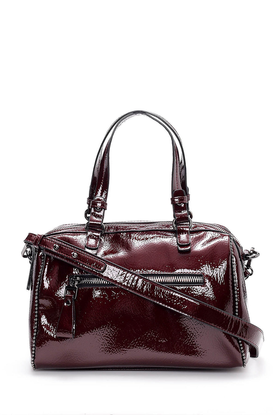 Women's Patent Leather Bag 18WBD264616 | Derimod
