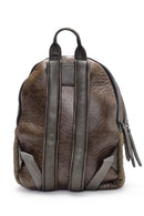 Women's Green Faux Leather Backpack | Derimod