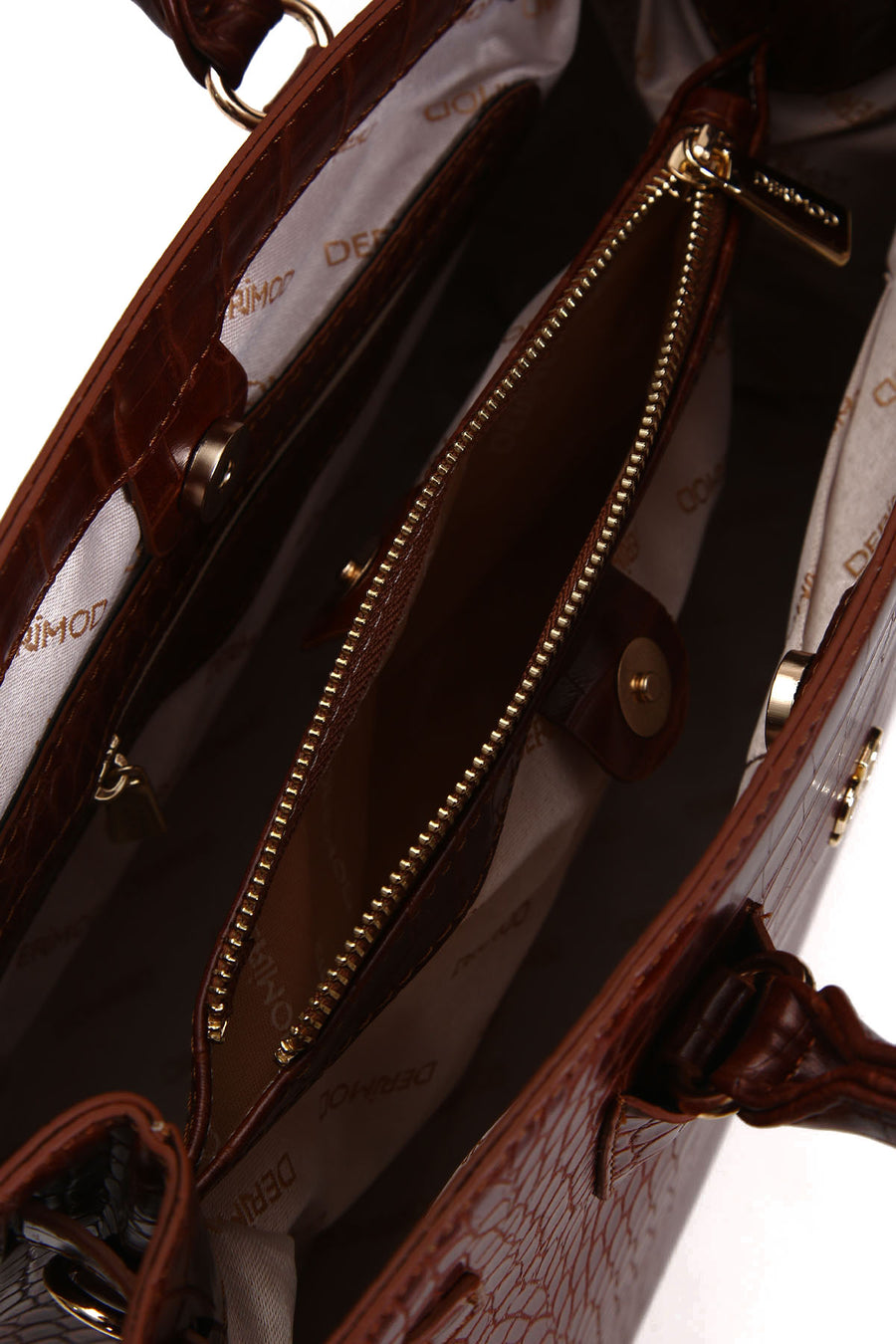Women's Crocodile Patterned Bag