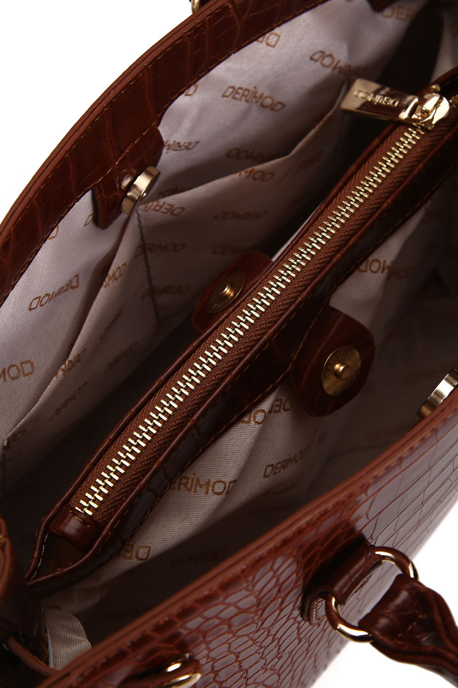 Women's Crocodile Patterned Bag