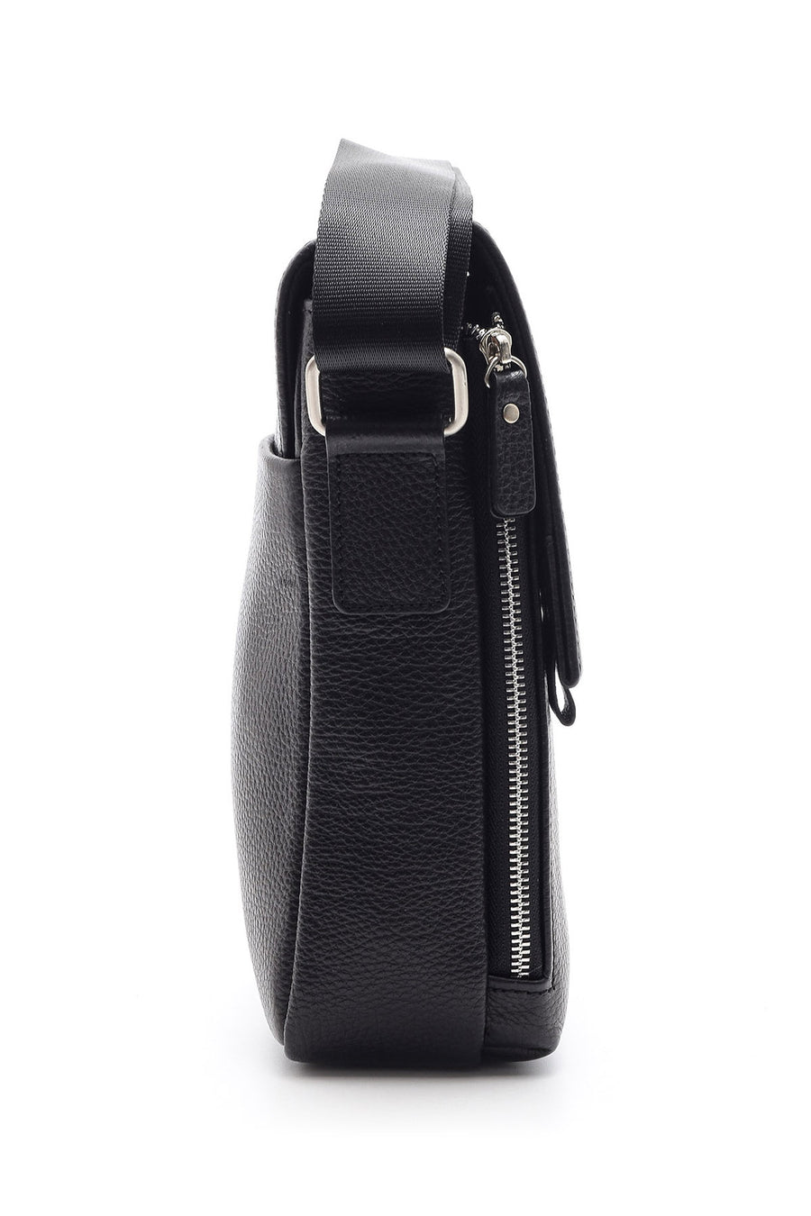 Men's Black Leather Bag