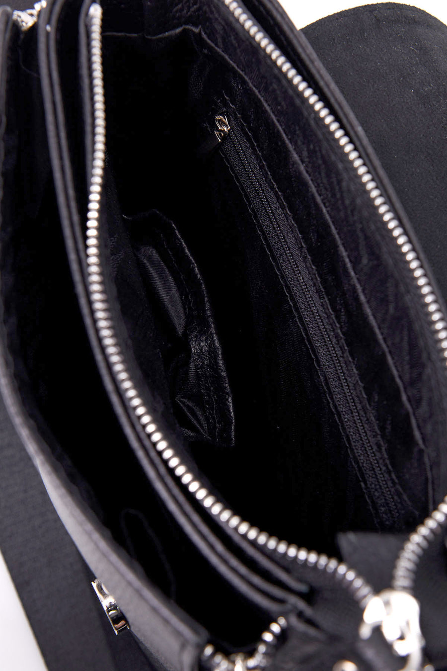 Men's Black Leather Bag