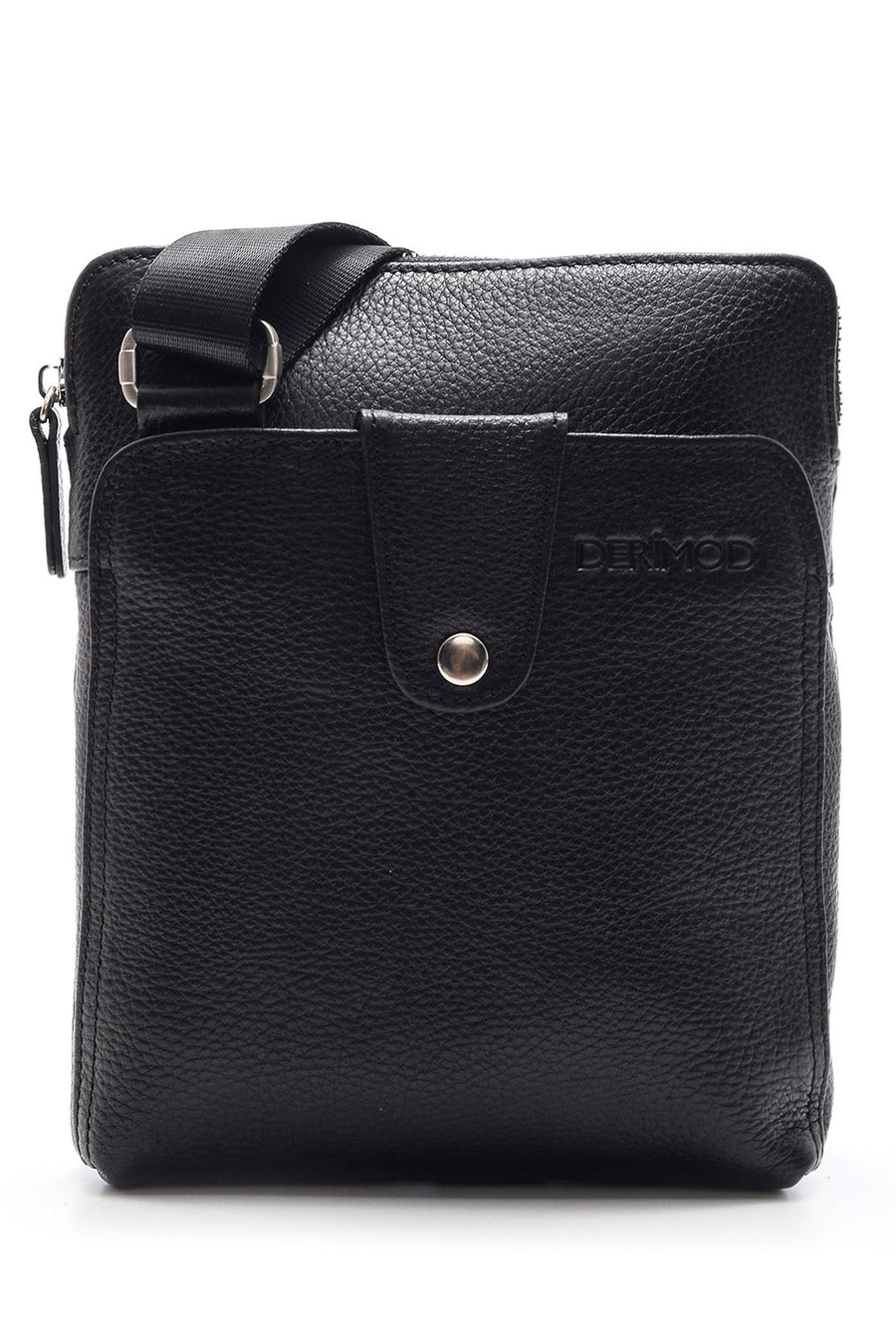 Men's Black Leather Bag 18WBD3106FT | Derimod