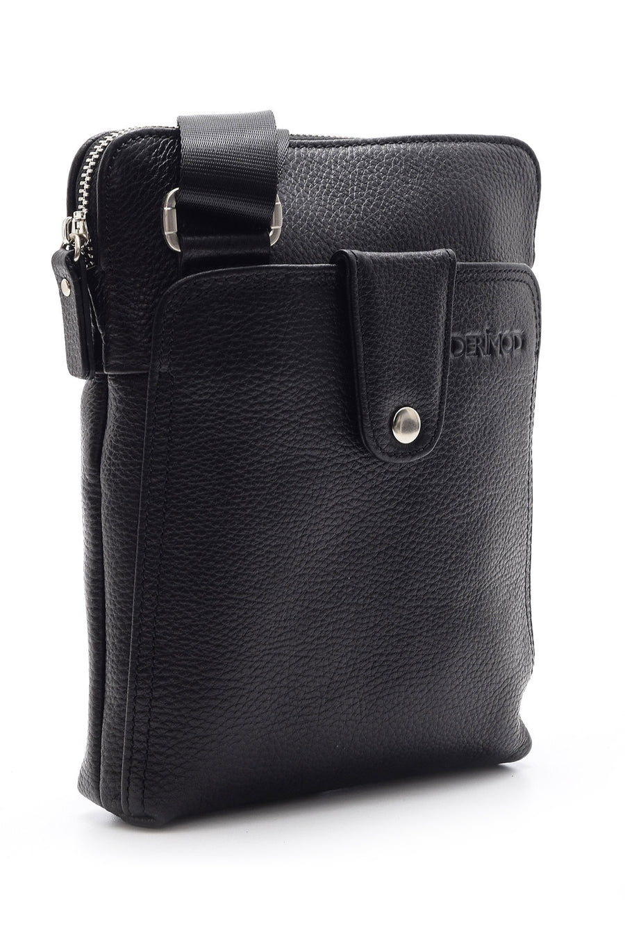 Men's Black Leather Bag