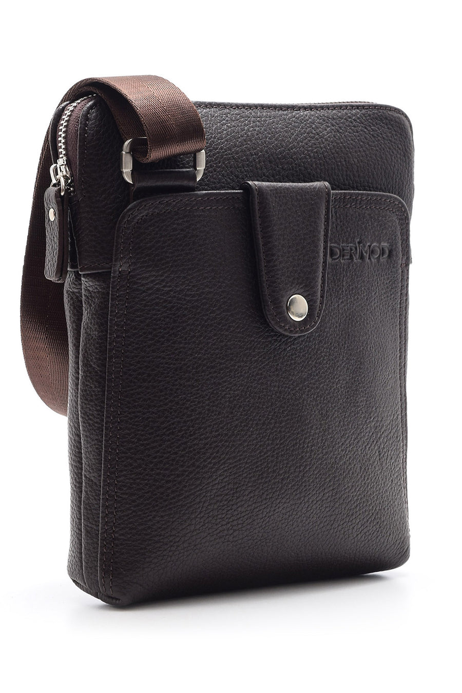 Men's Leather Messenger Bag