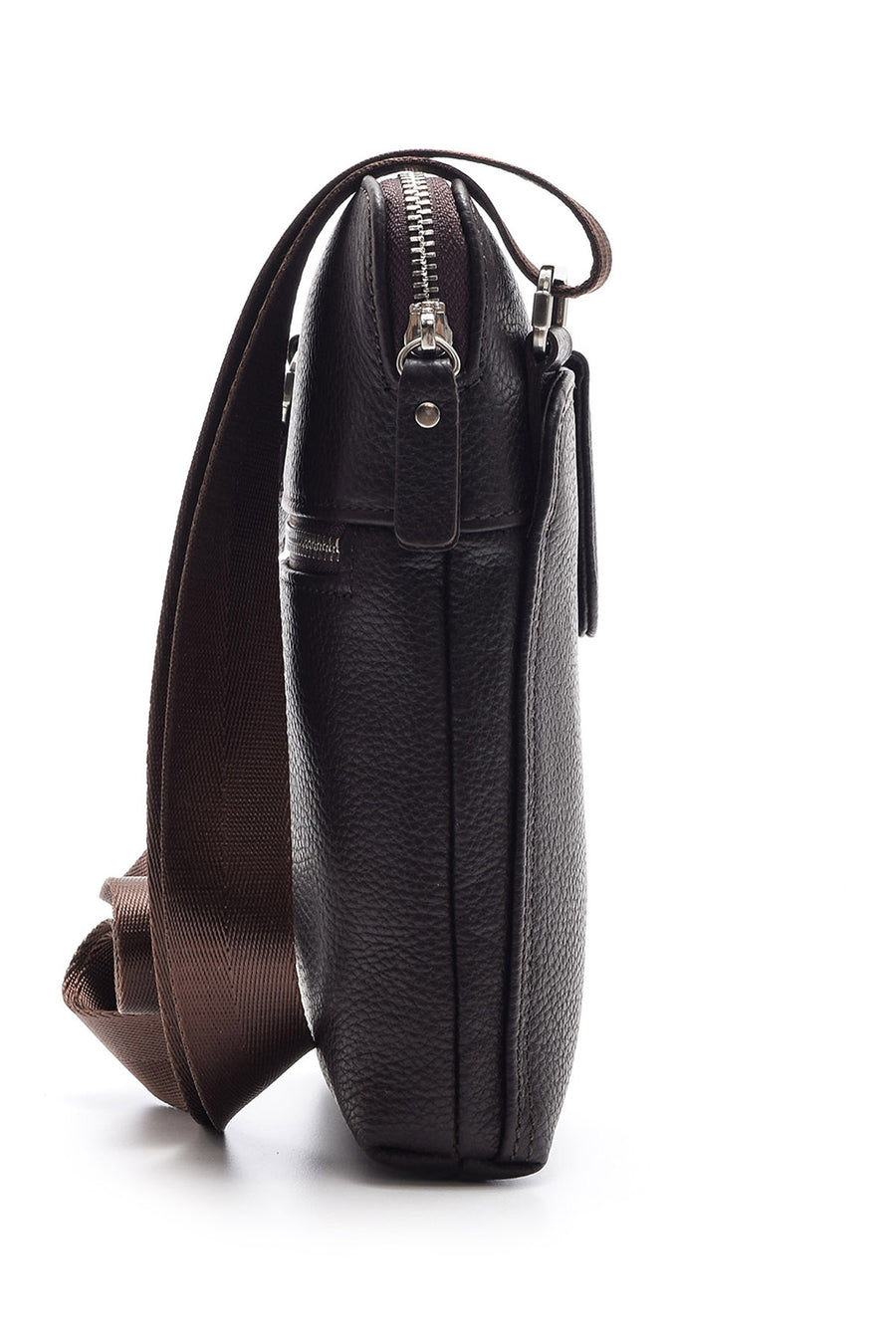Men's Leather Messenger Bag