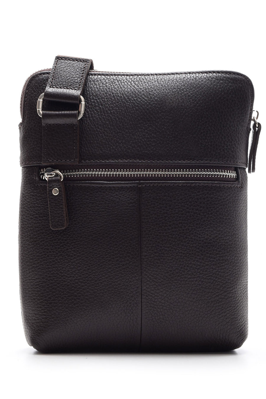 Men's Leather Messenger Bag