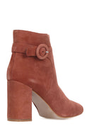 Kadın Topuklu Süet Bot | Derimod