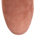 Women's Tasseled Suede Boots | Derimod