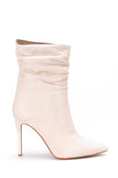 Kadın Bej Deri Bot | Derimod