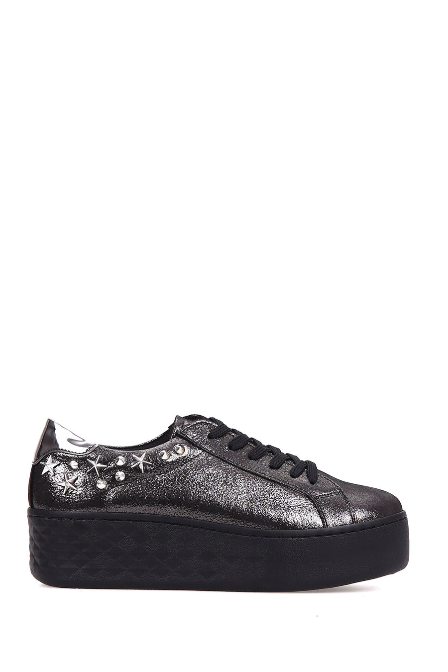 Kadın Yıldız Detaylı Sneaker 18WFD1728SM | Derimod