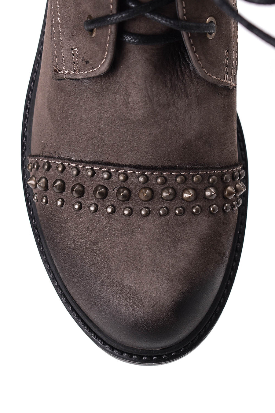 Women's Suede Studded Detailed Boots
