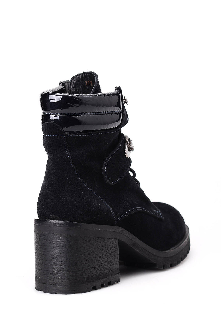 Women's Suede Studded Detailed Boots