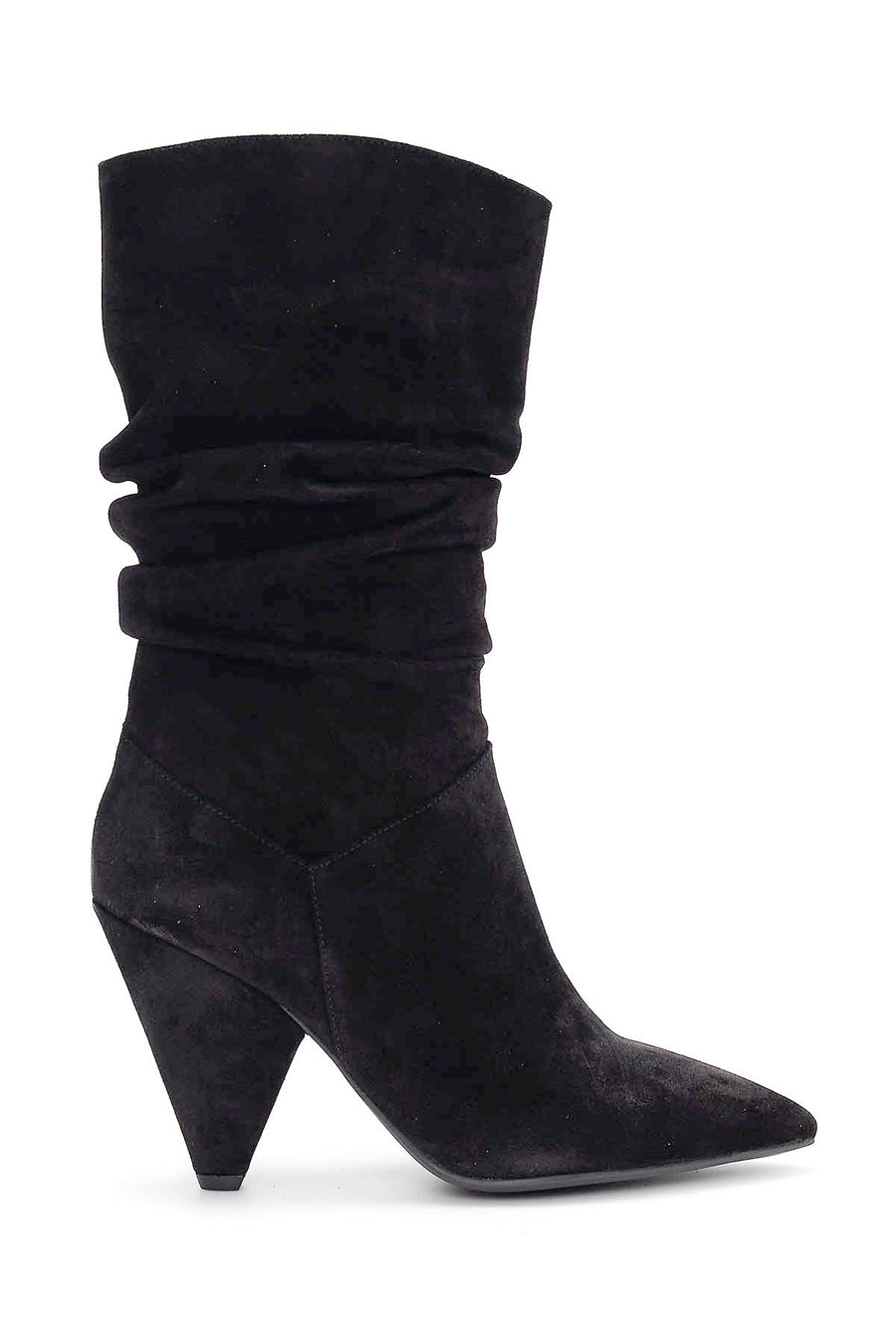 Women's Suede Loose Boots 18WFD245910 | Derimod
