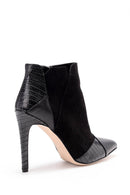 Kadın Yılan Derisi Desenli Bot | Derimod