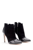 Kadın Yılan Derisi Desenli Bot | Derimod