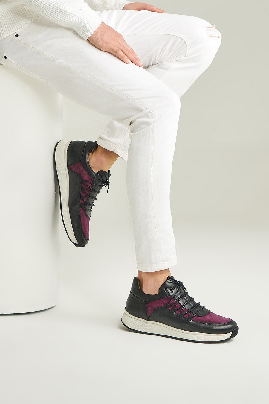 Men's Suede Leather Sneaker