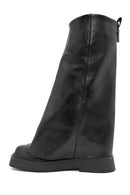 Women's Black Leather Boots | Derimod