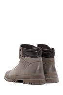 Men's Mink Nubuck Leather Casual Boots | Derimod